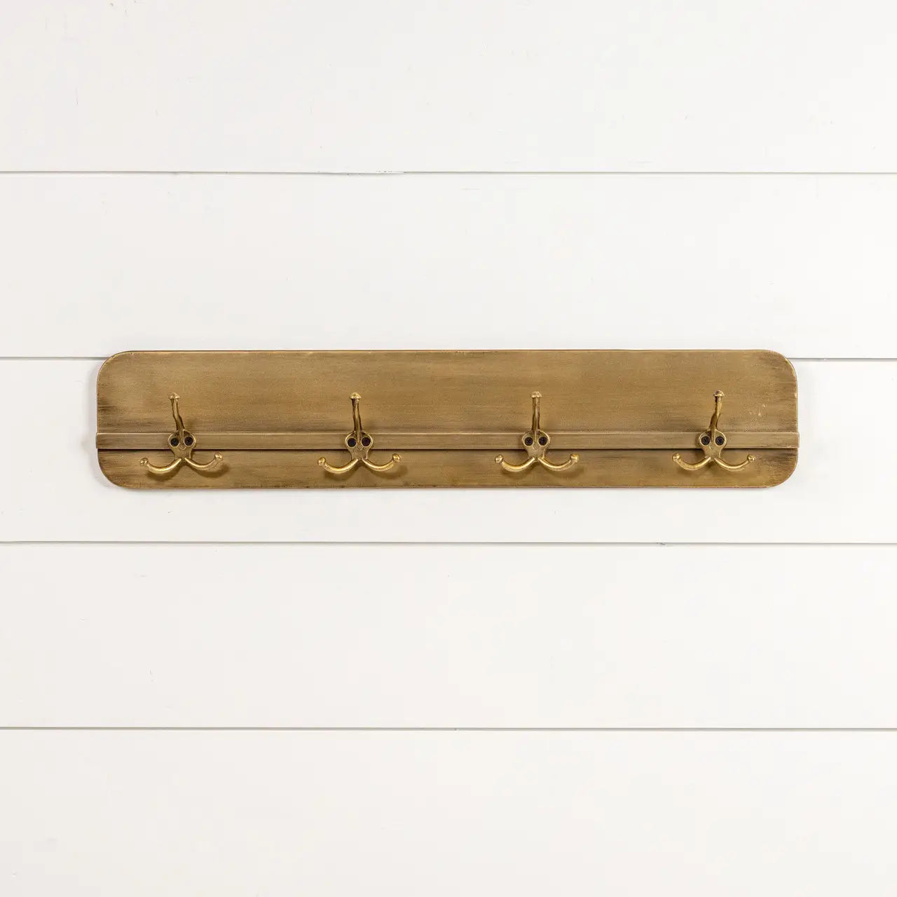 gold wall rack