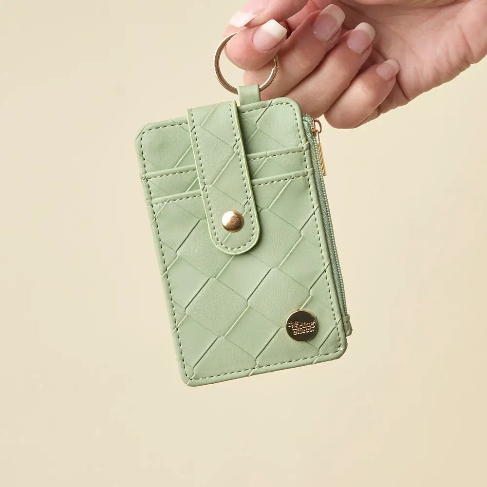 Woven Keychain Wallet ~ 5 Styles