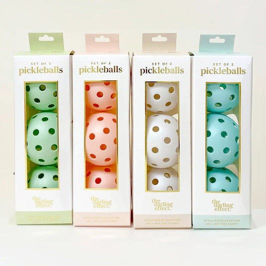 Pickleball Ball Set ~ 4 Colors