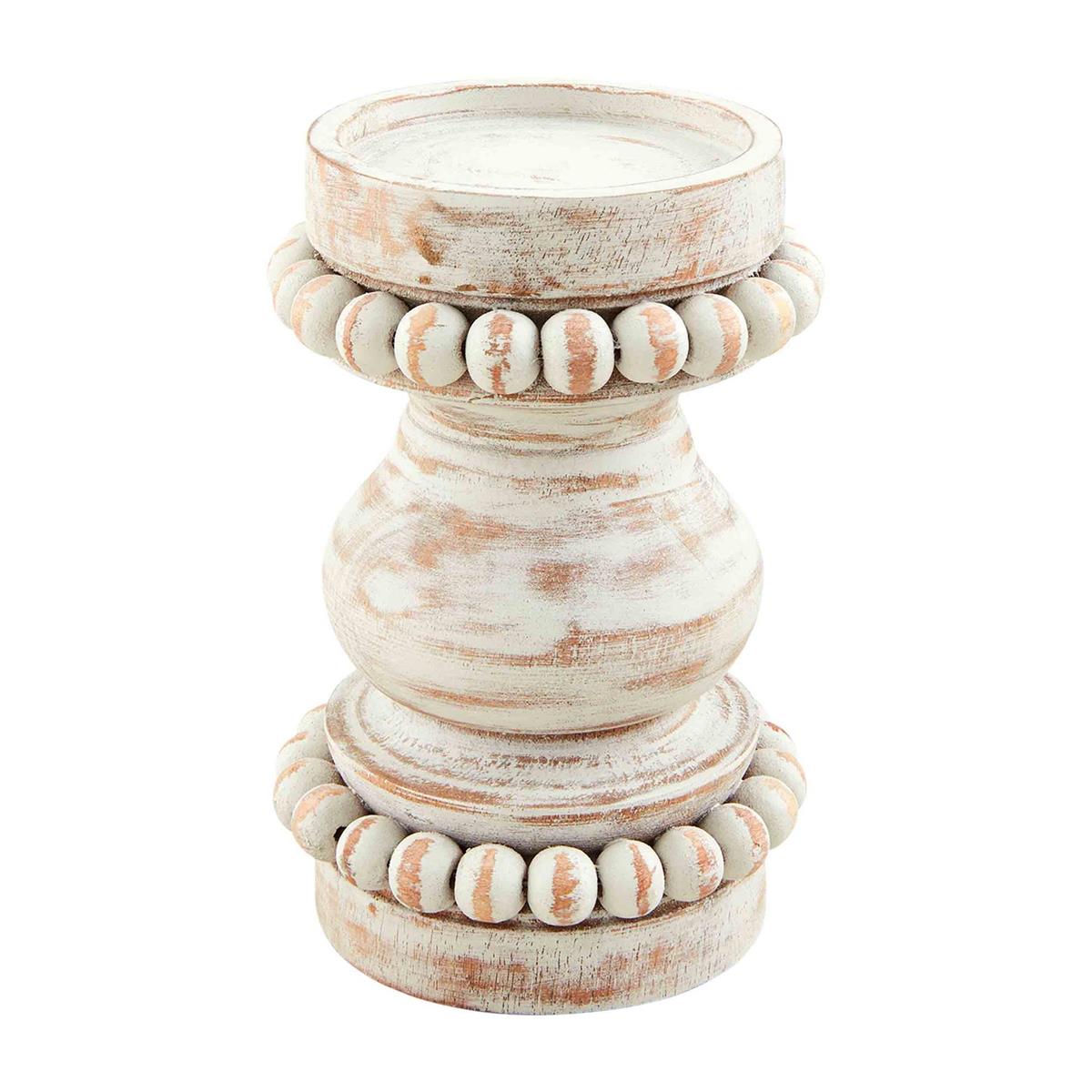 Short Beaded Candle Holders