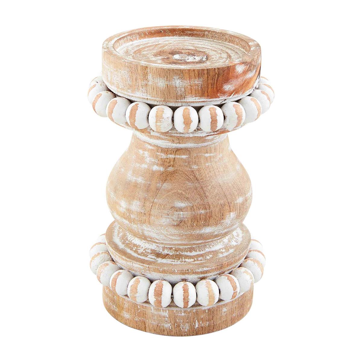 Short Beaded Candle Holders
