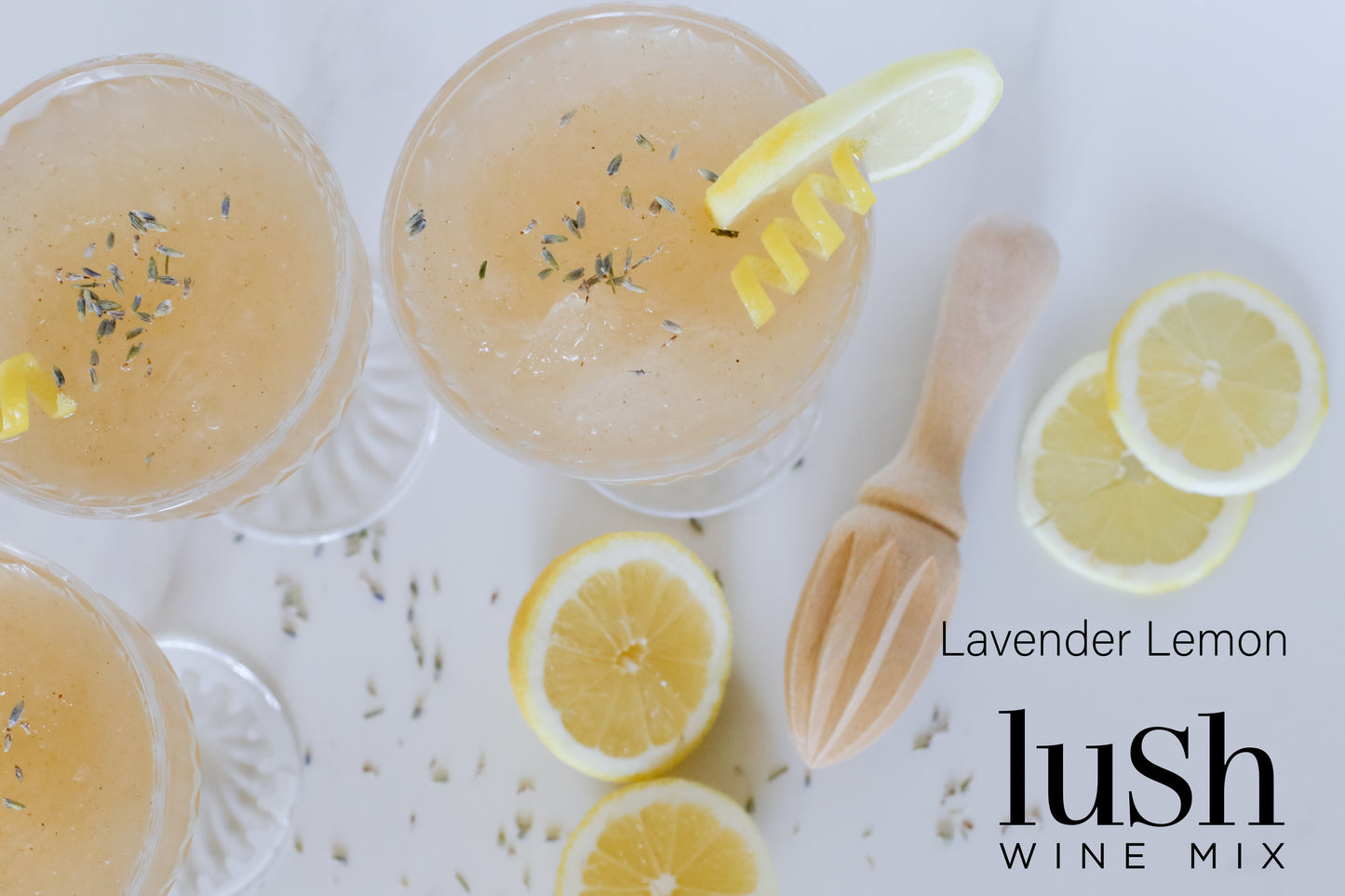 Lavender Lemon Organic Cocktails & Mocktails