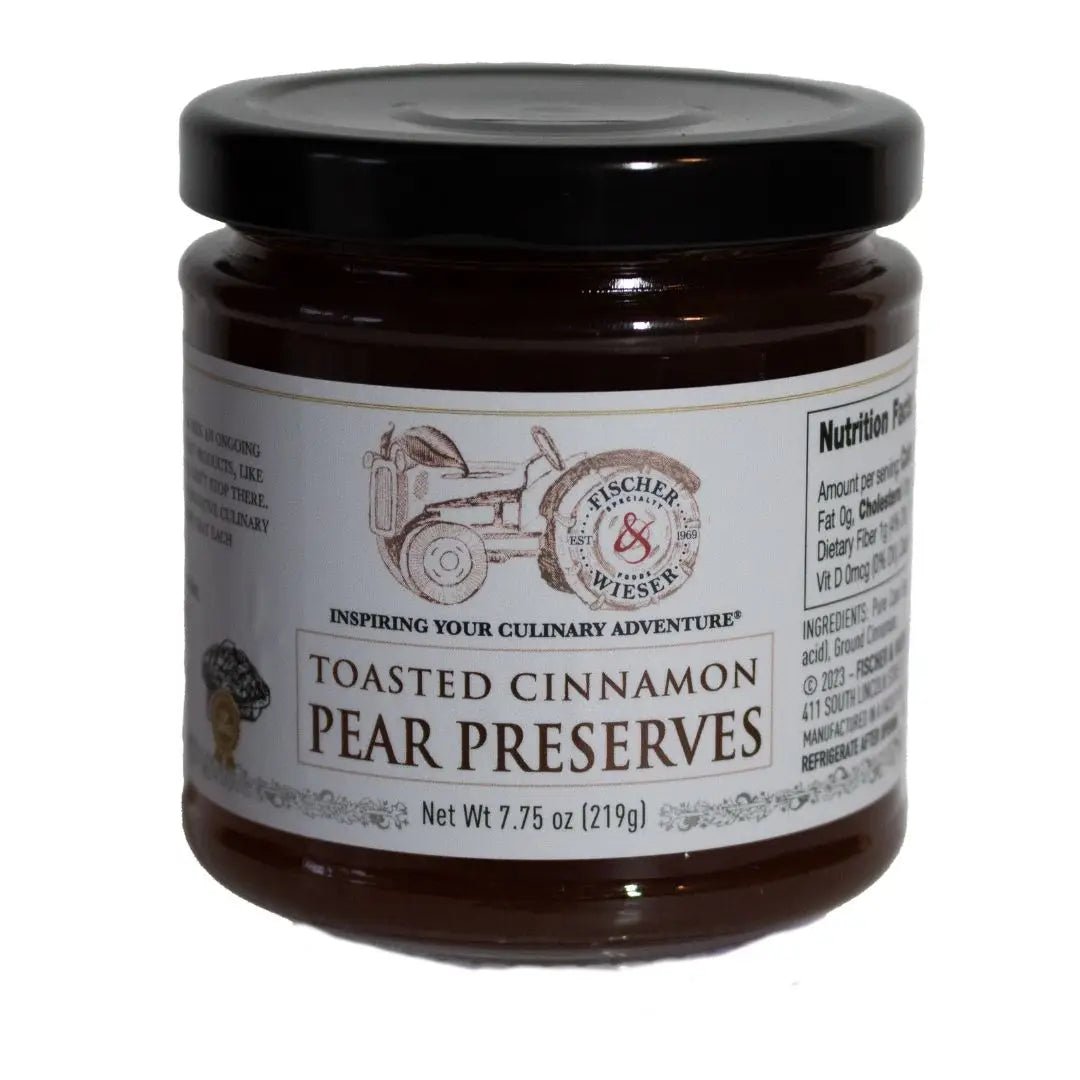 Toasted Cinnamon Pear Preserves