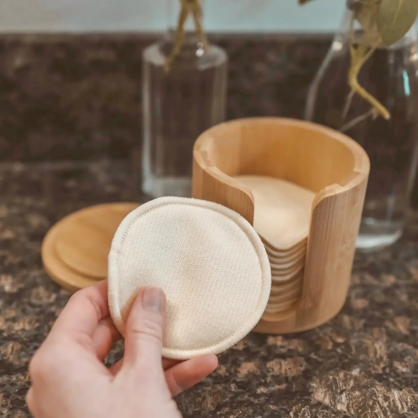 Reusable Hemp Facial Rounds ~ Set of 20