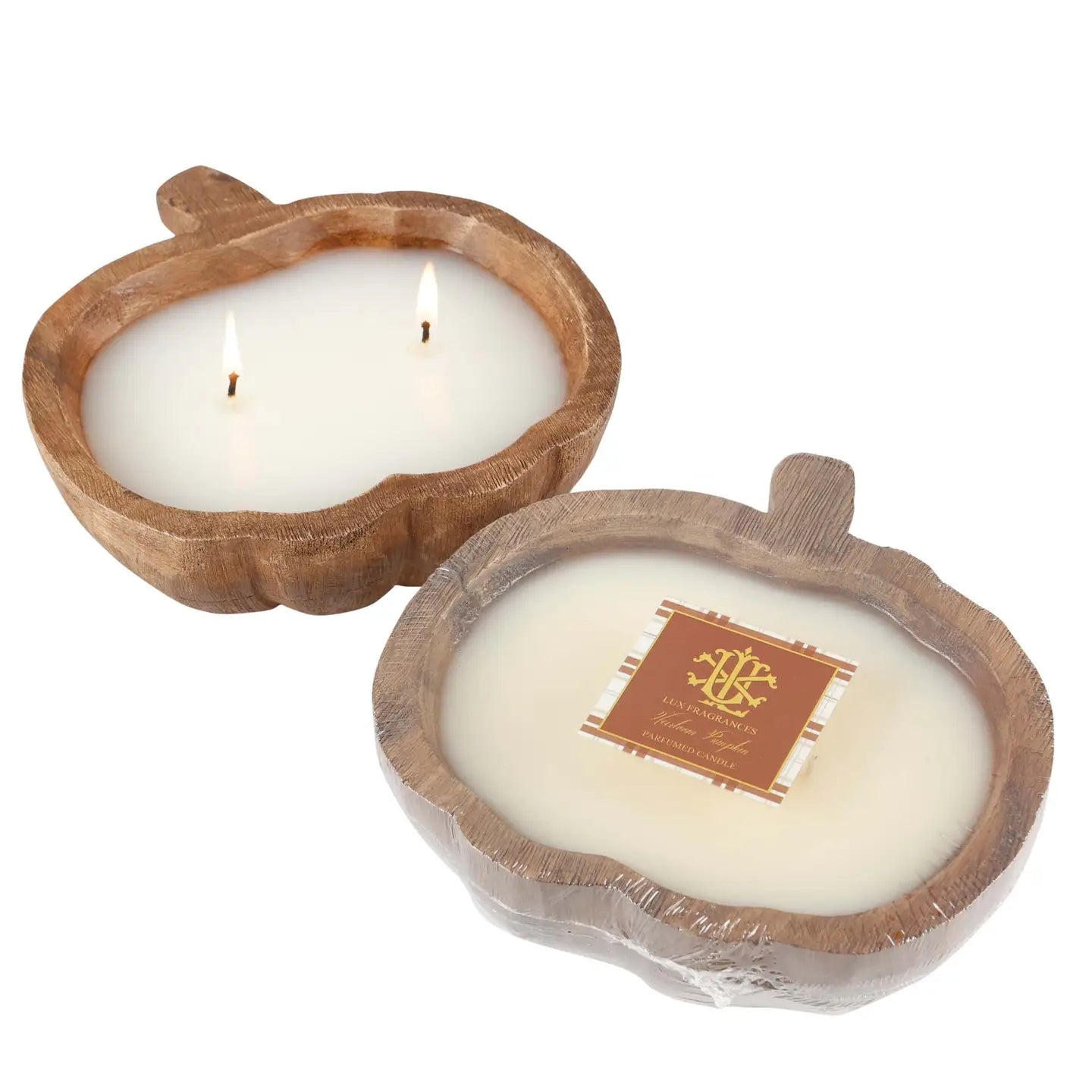 Heirloom Pumpkin Candle Bowl