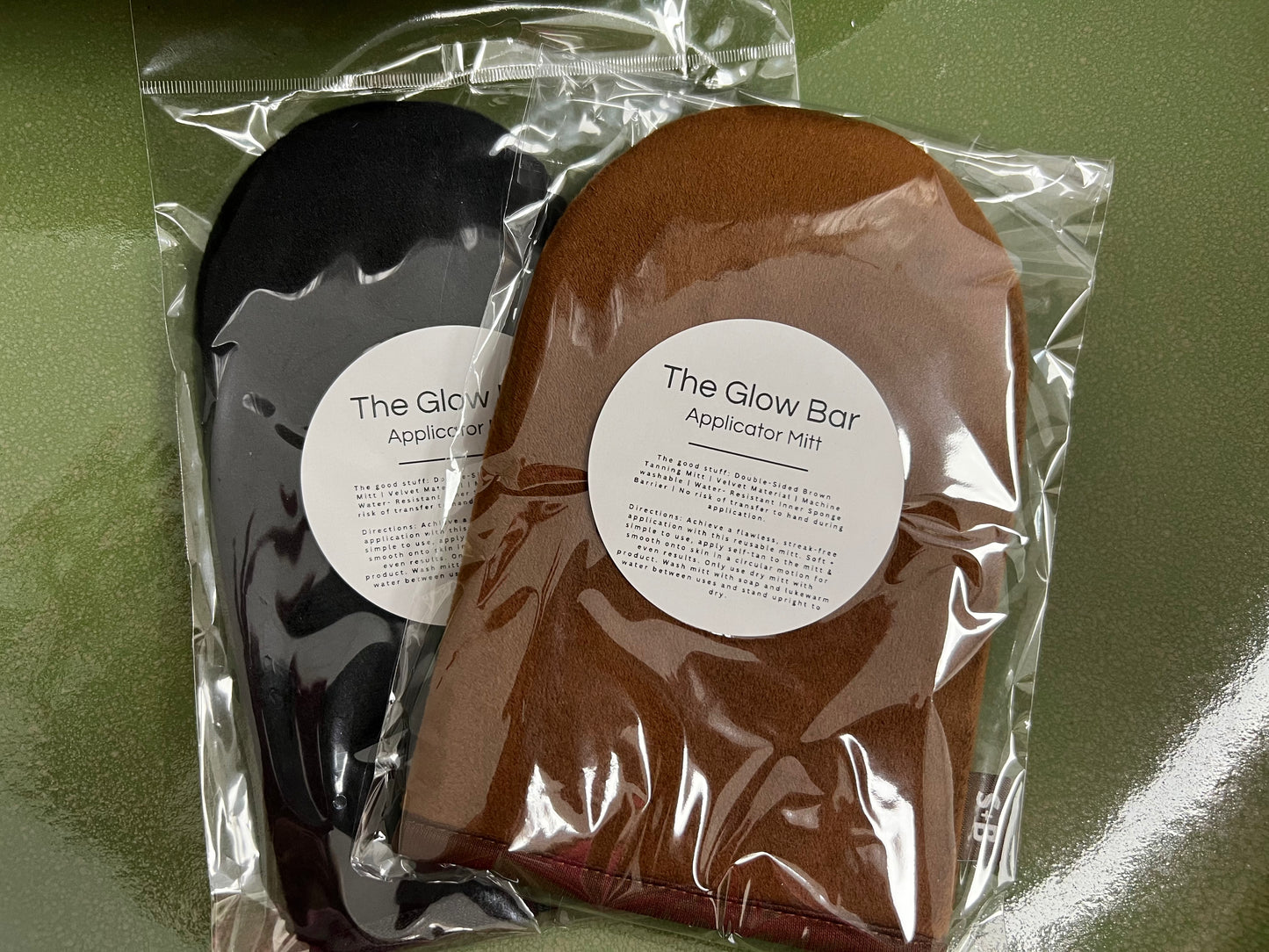 The Glow Bar Tanning Mitts