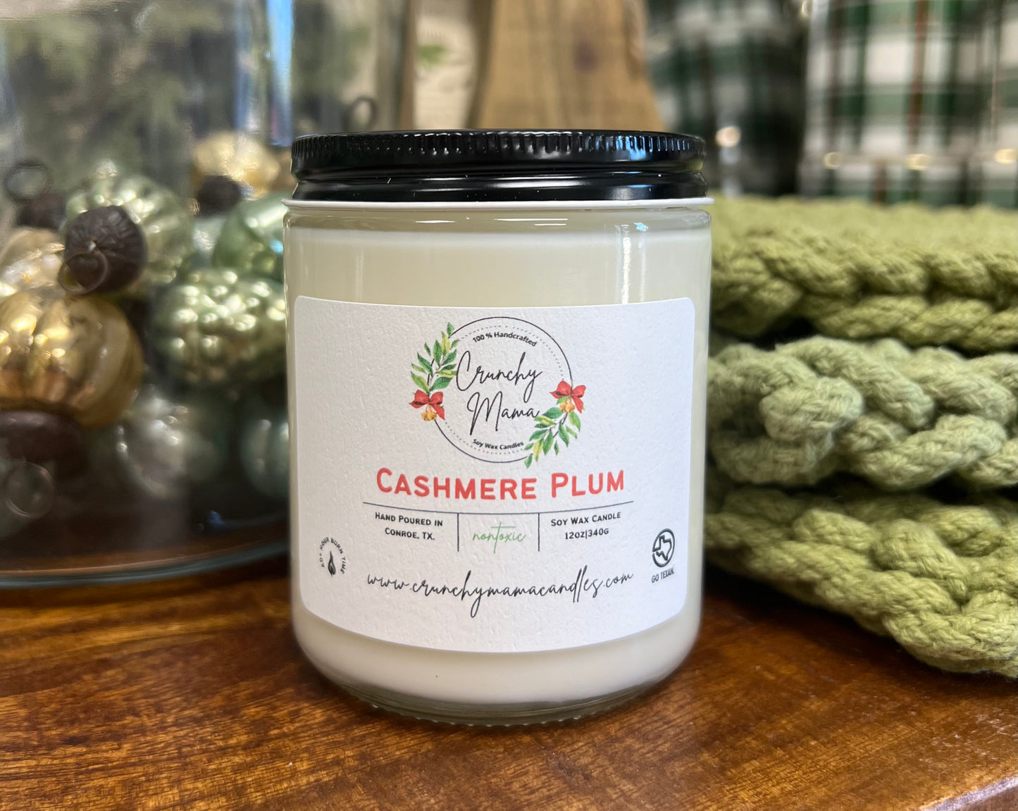 Holiday Candles ~ 5 Scents to Choose From