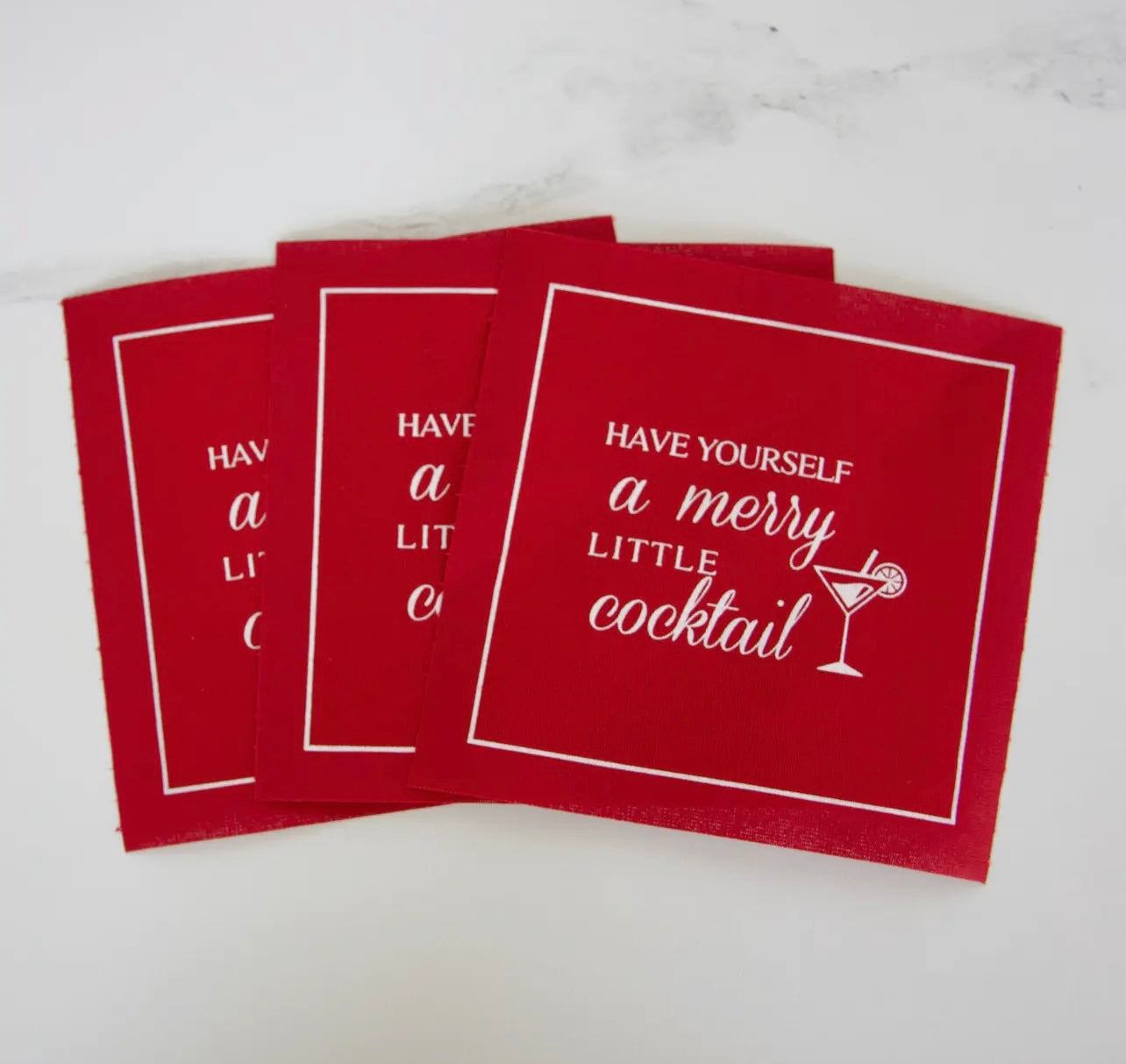 Have Yourself A Merry Little Cocktail Cocktail Napkins