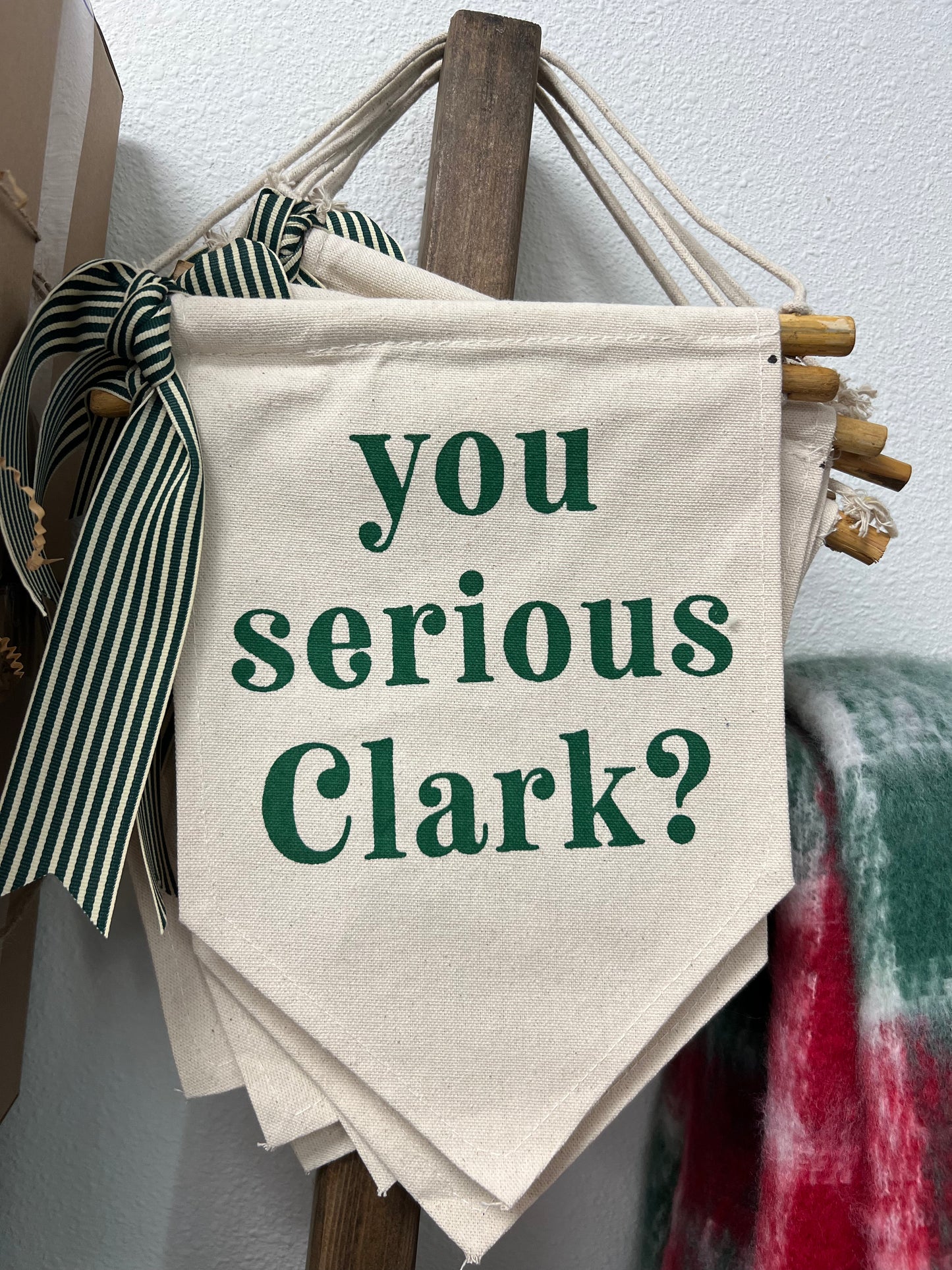 You Serious Clark Pennant ~ 2 Colors to Choose From