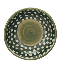 Two-Tone Hand-Painted Stoneware Bowl ~ 4 Styles