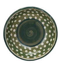 Two-Tone Hand-Painted Stoneware Bowl ~ 4 Styles
