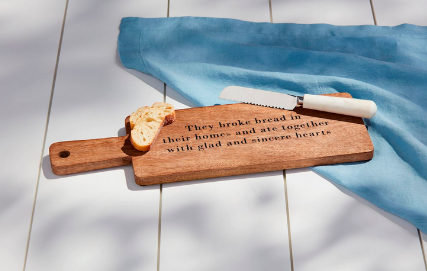 Broke Bread Board Set