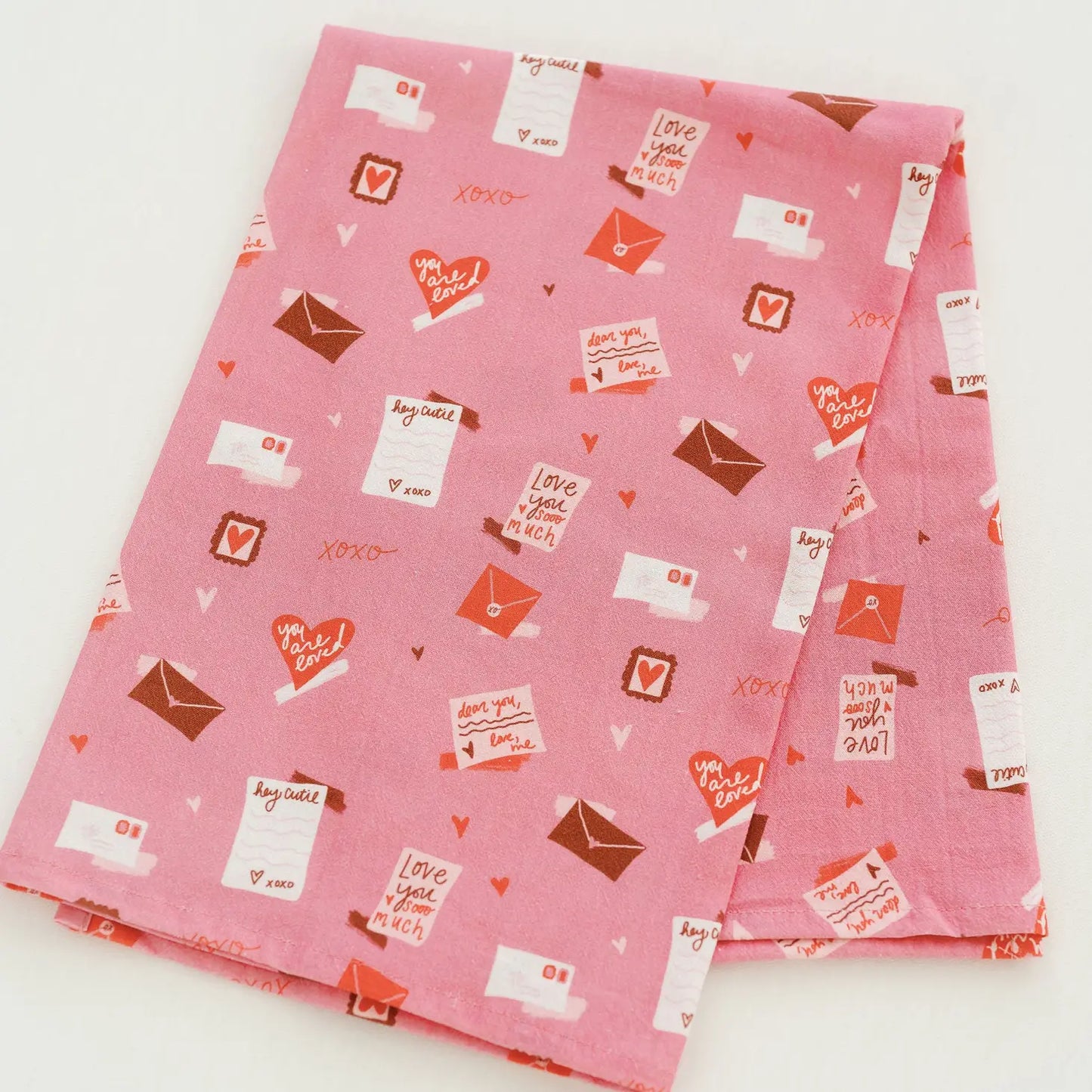 Love Notes Tea Towel