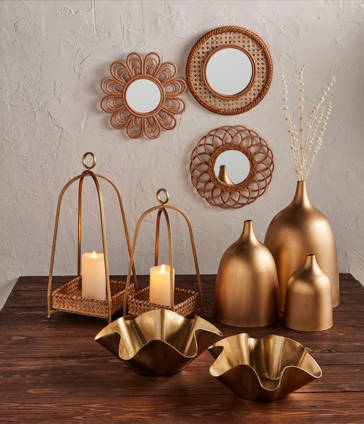 Cane Tran Lanterns ~ 2 Sizes to Choose From