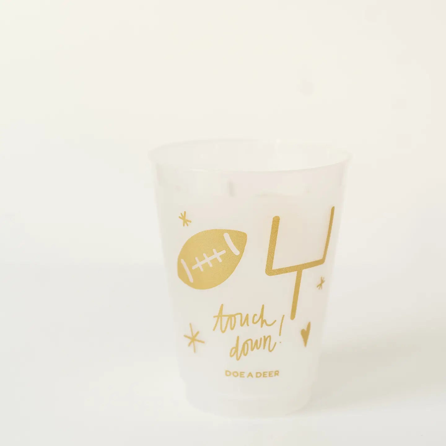 Football Shatterproof Cups - Set of 4