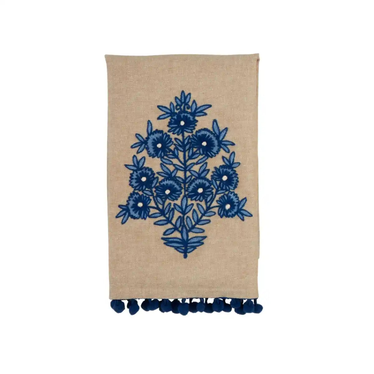Floral Embroidered Towel ~ 4 Styles to Choose From