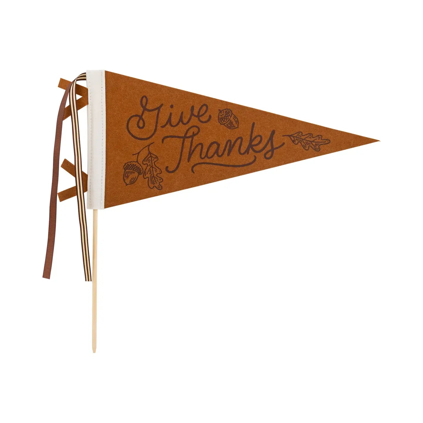Give Thanks Felt Pennant
