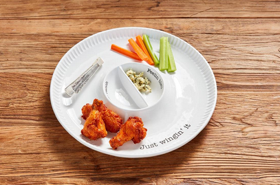 Hot Wings Platter Set