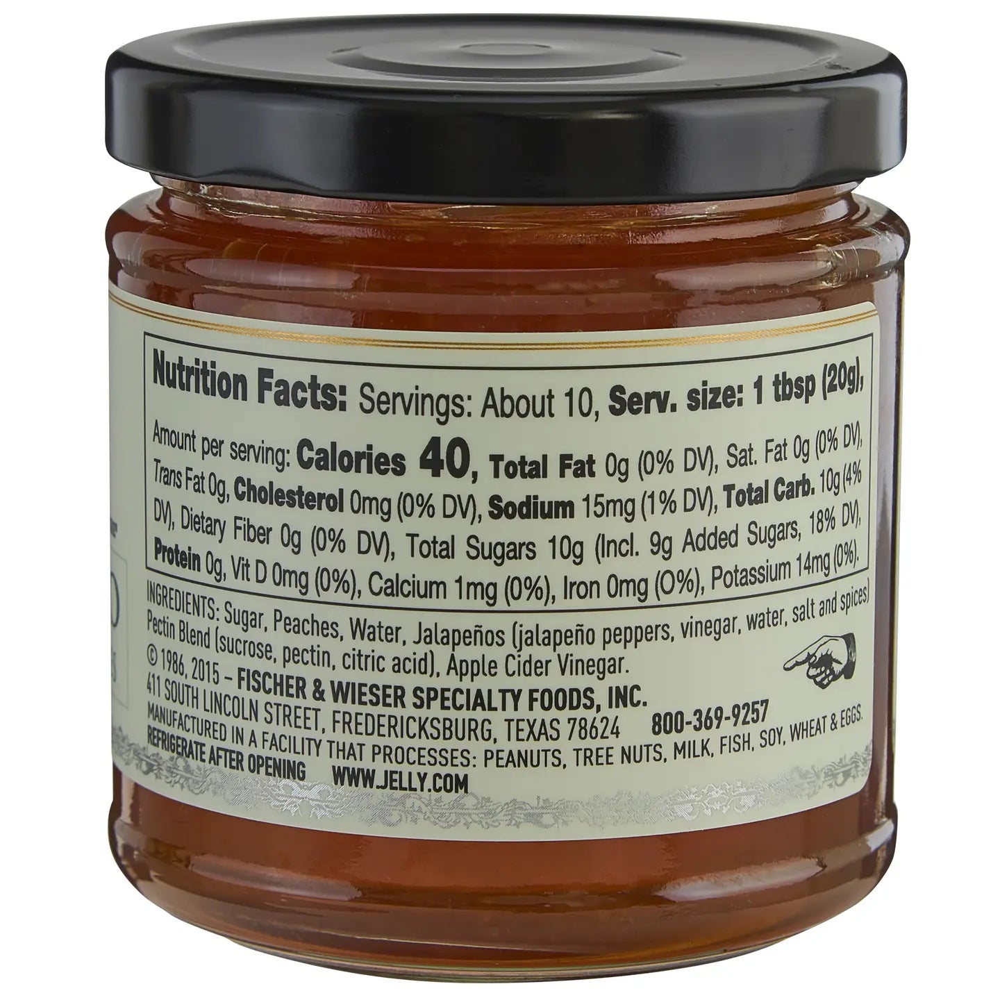 Jalapeno Peach Preserves