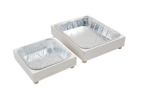 Aluminum Pan Holder ~ 2 to Sizes to Choose From