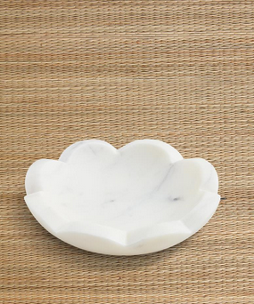 Scallop Marble Dish