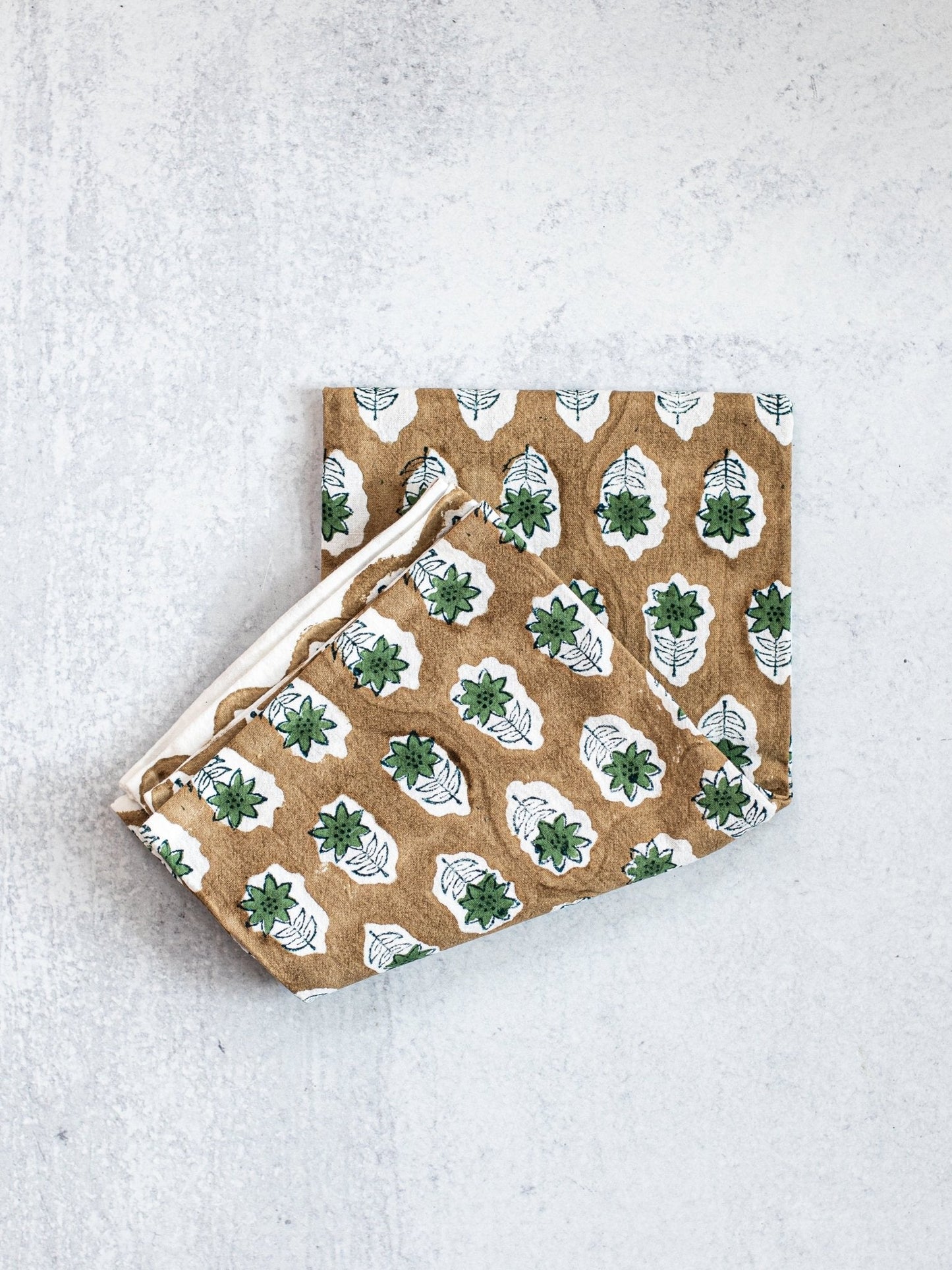 Tea Towel (Ivory) - Lily - Chai & Sage