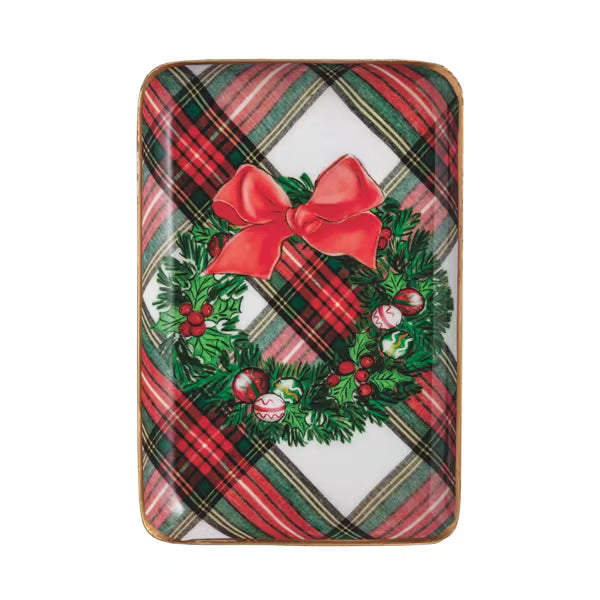 Tartan Tidbit Tray