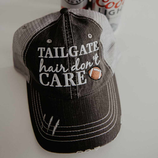 Tailgate Hair Don't Care Trucker Hat