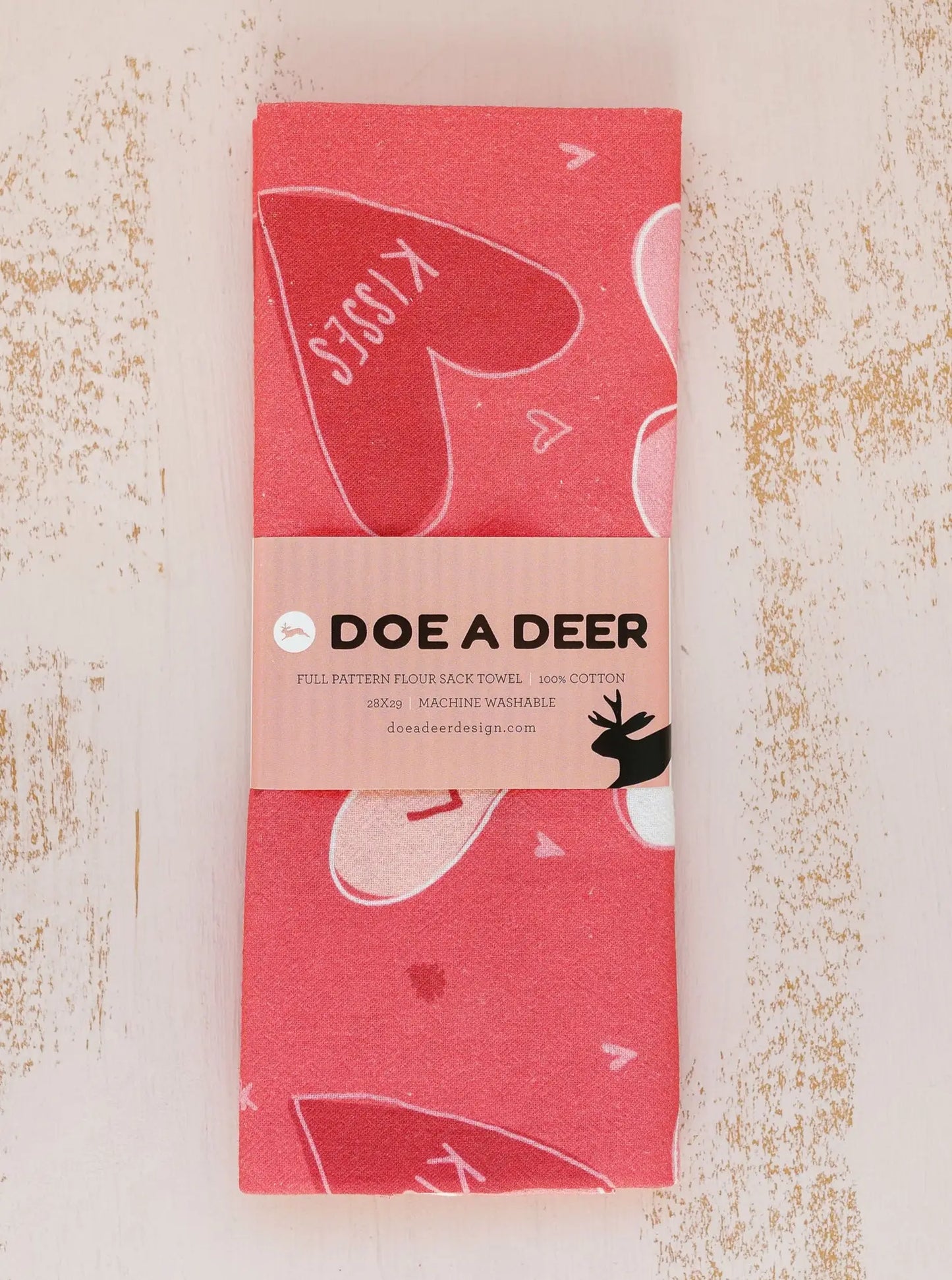 Valentine's Flour Sack Towel