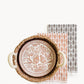 Bread Warmer & Basket Gift Set with Tea Towel - Lovebird Round