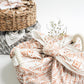 Bread Warmer & Basket - Vintage Flower