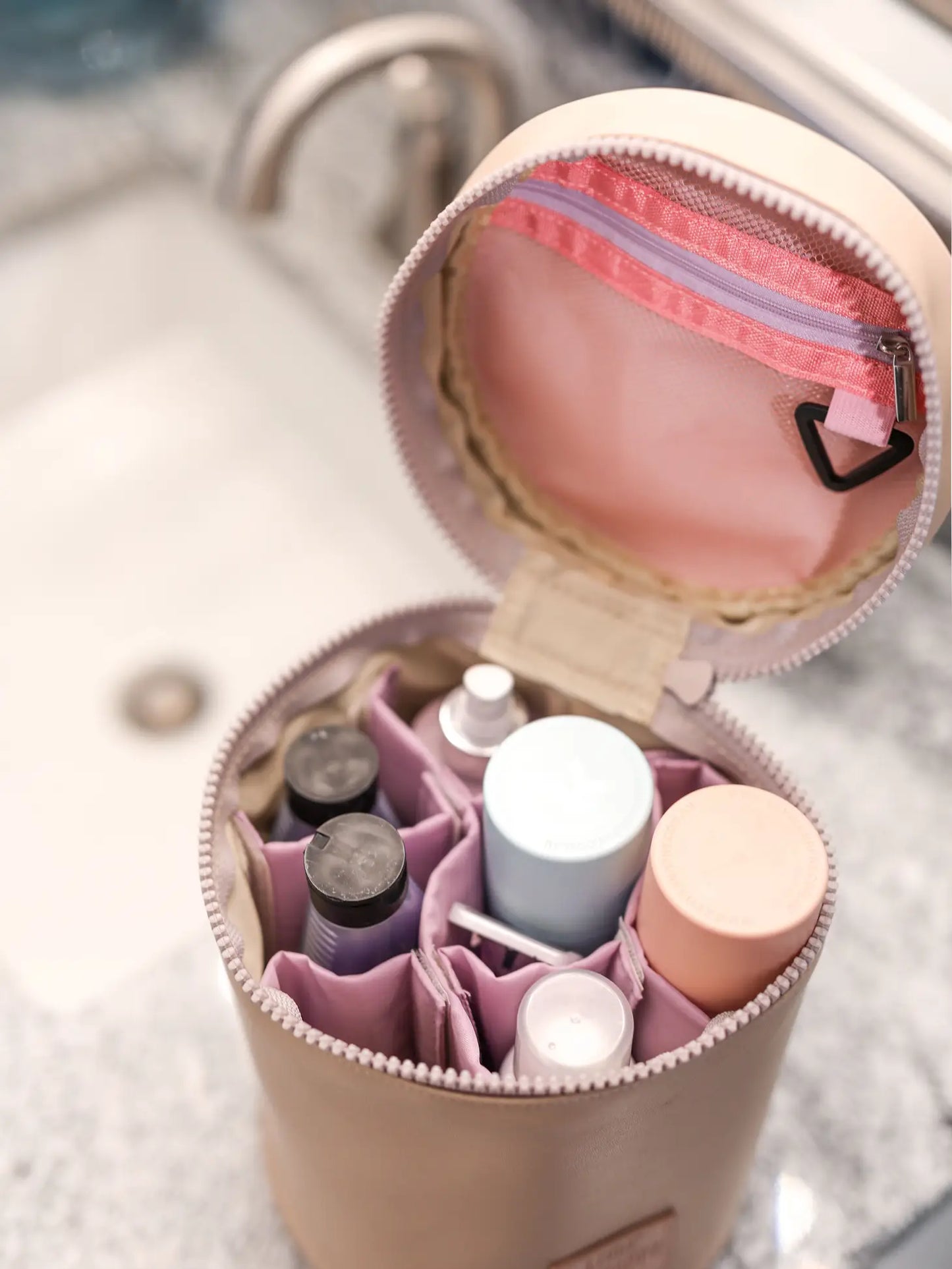 Barrel Organizer Toiletry Bag ~ 3 Colors The Mustard Seed Barrel Organizer Toiletry Bag ~ 3 Colors The Mustard Seed