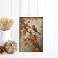 Bluebird On Fall Branch