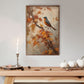 Bluebird On Fall Branch