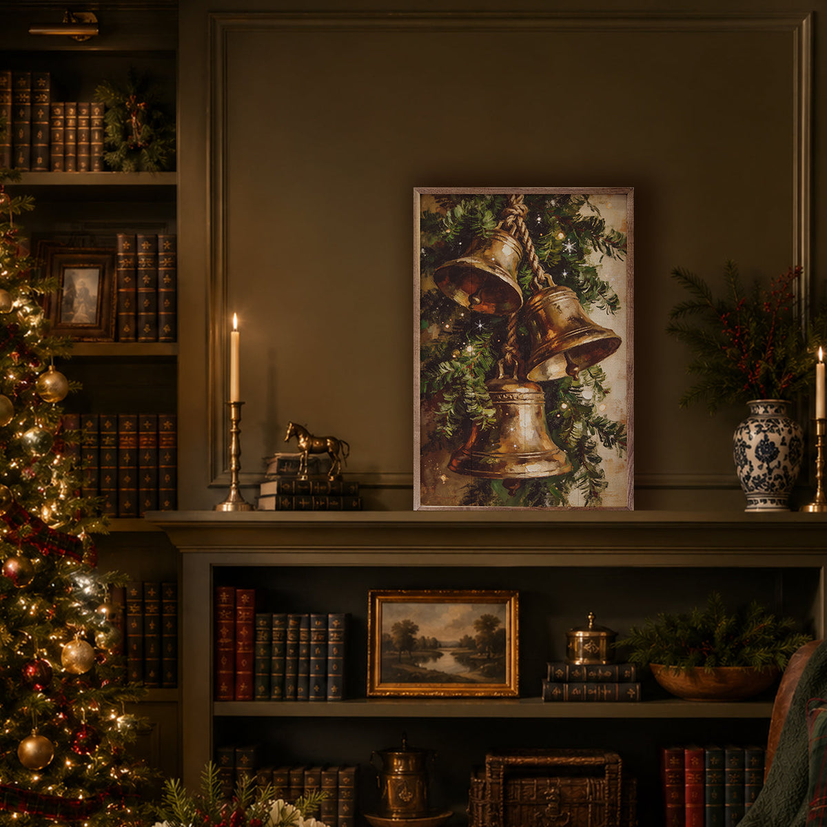 Evergreen Christmas Bells