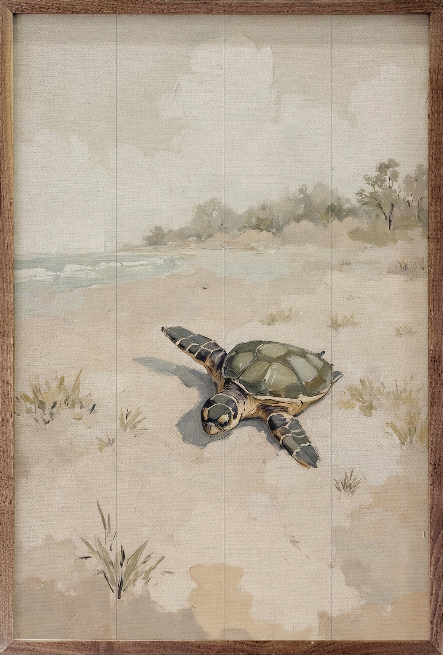 Sea Turtle On The Beach