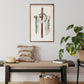 Wooden Cross With Draping Scarf