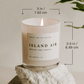 Blackwood Cherry Soy Candle - White Jar - 11 oz