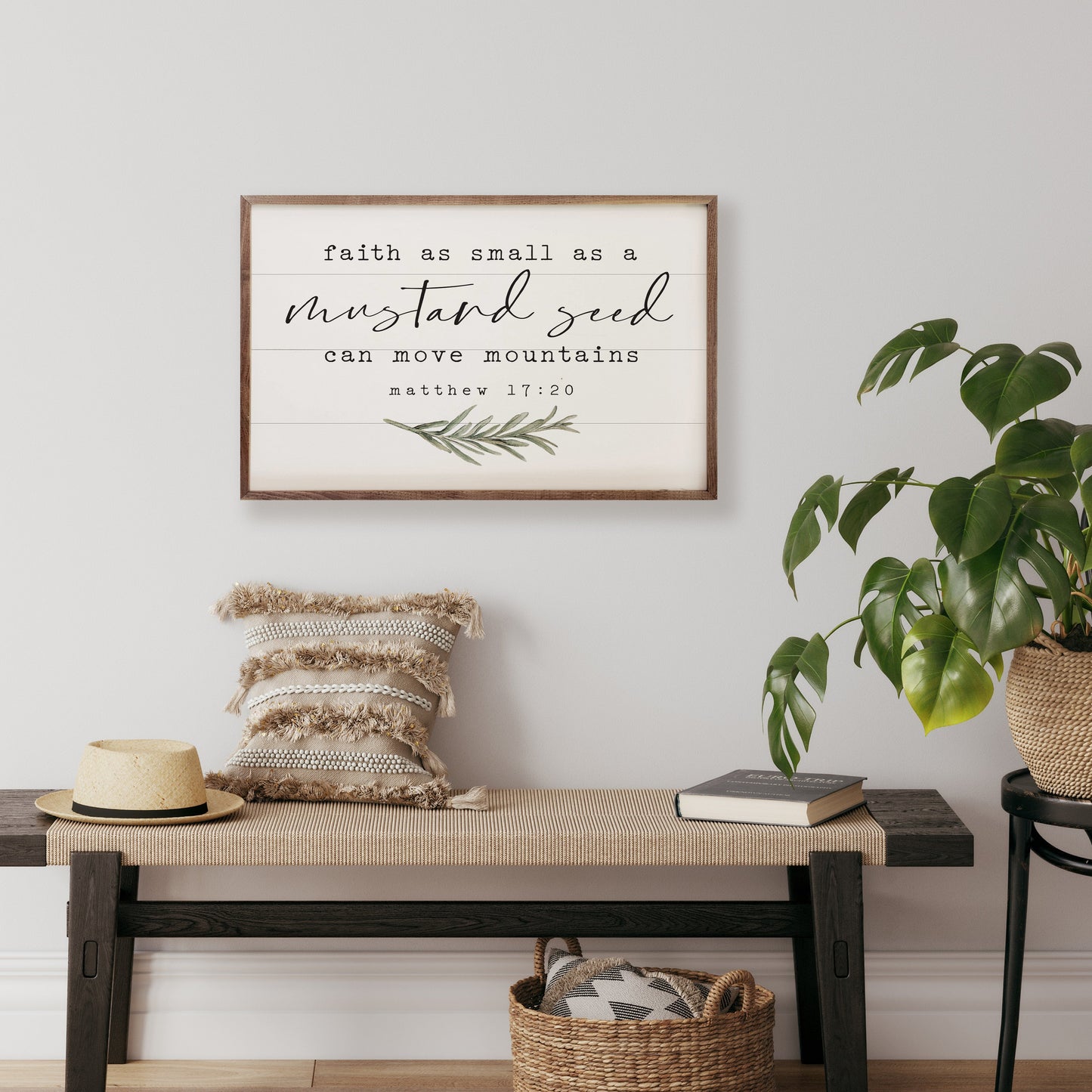 Mustard Seed Greenery Matthew 17:20
