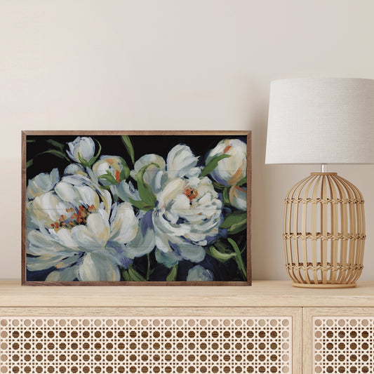 Peony Season I With Blue By Katrina Pete