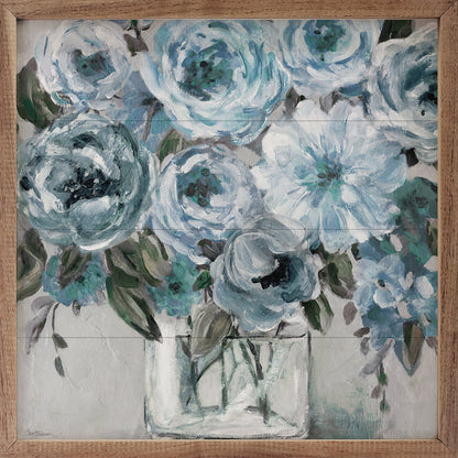Painterly Blues By Carol Robinson