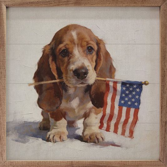 Patriotic Pets Basset Hound