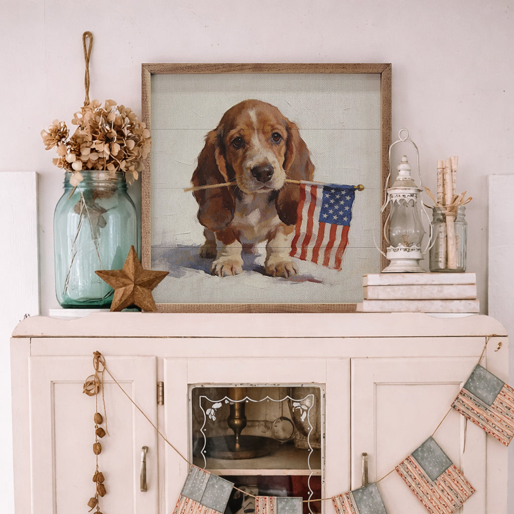 Patriotic Pets Basset Hound