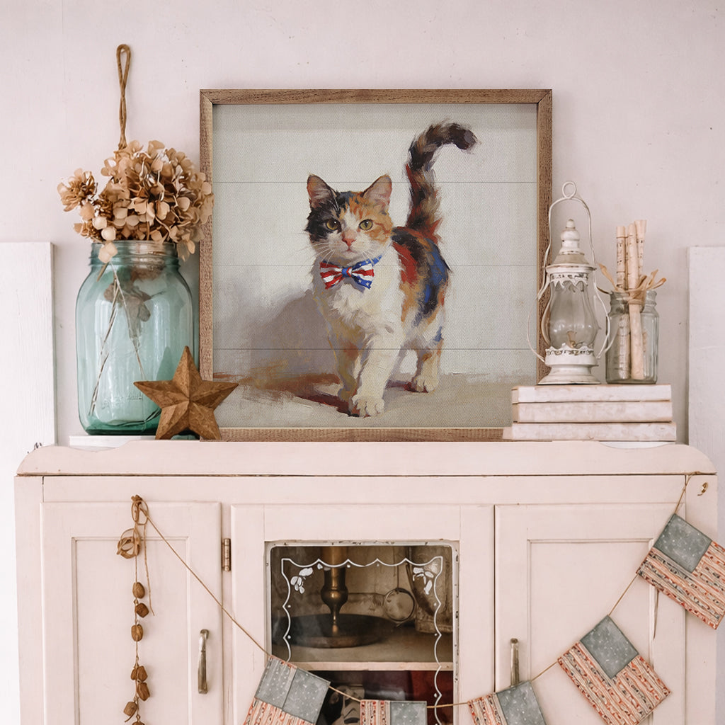 Patriotic Pets Calico Cat