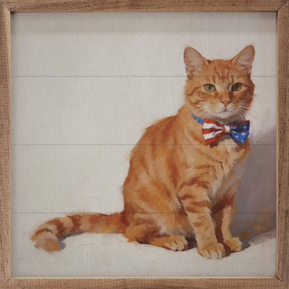 Patriotic Pets Orange Tabby Cat