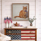 Patriotic Pets Orange Tabby Cat