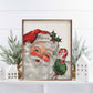 Santa With Candy Cane