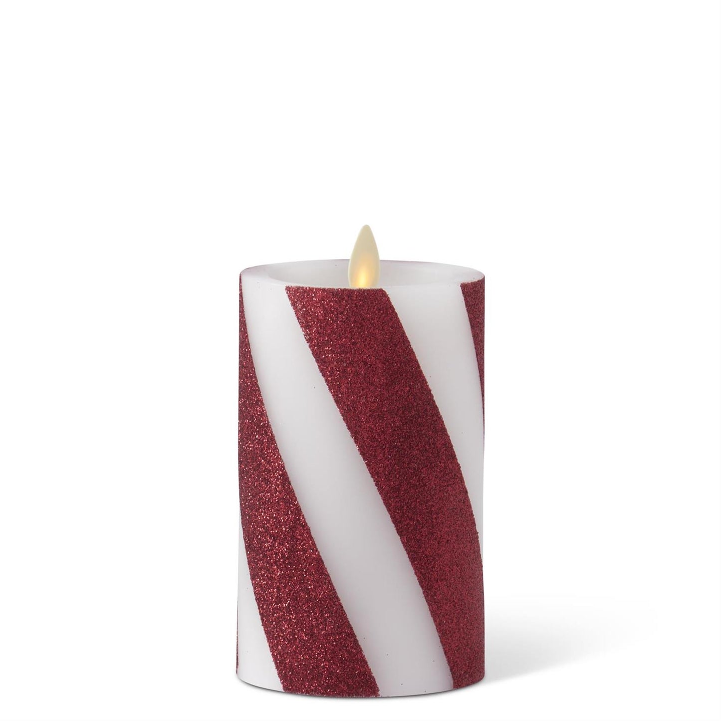 Glitter Stripe Candles ~ 2 Styles to Choose From