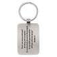 Keychain in Tin Be Strong & Courageous Josh. 1:9