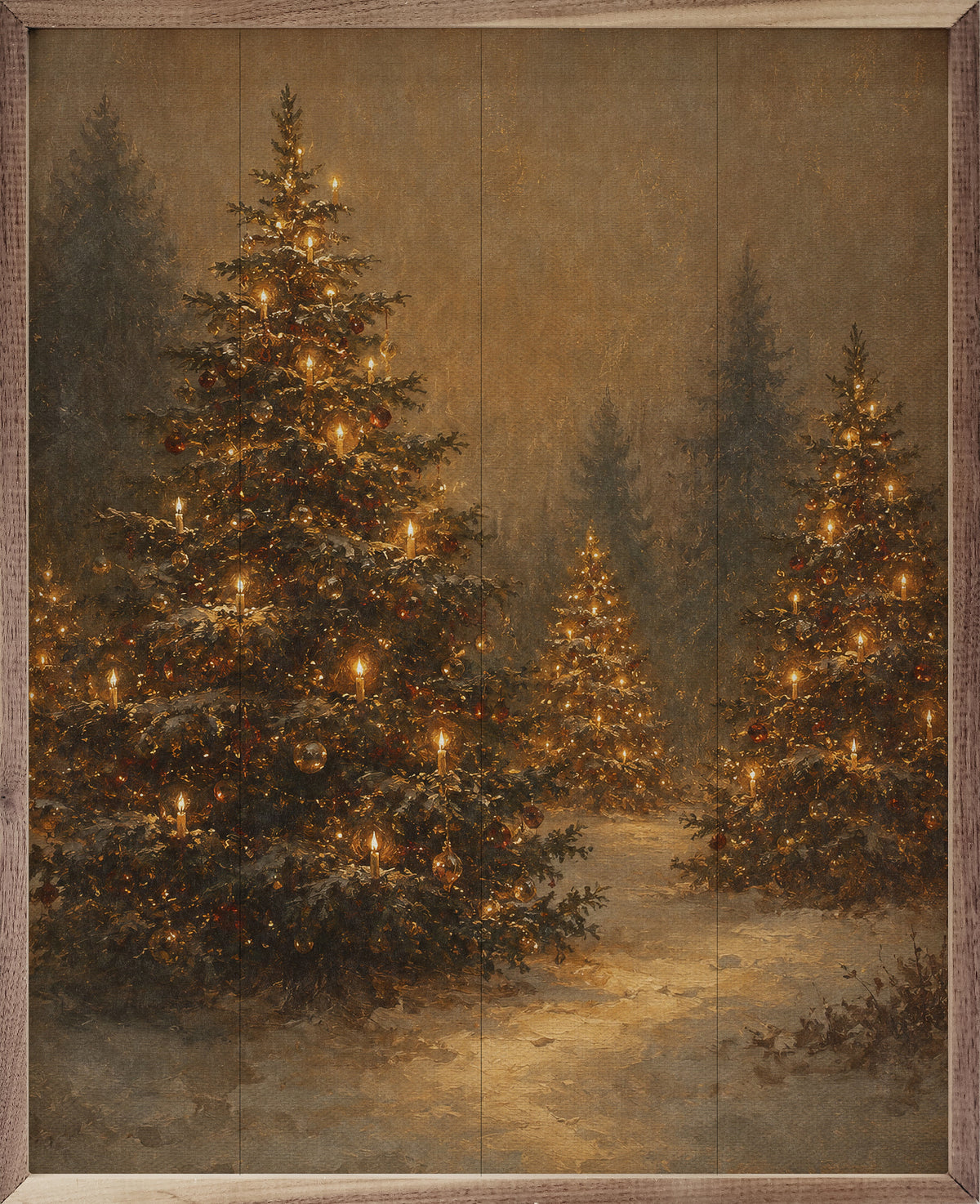 Lantern Glow Christmas Trees